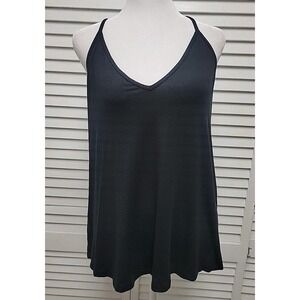 Athleta Black Nighttime Bliss Sleep Cami SZ SP